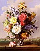 Floral, beautiful classical still life of flowers.121 unknow artist